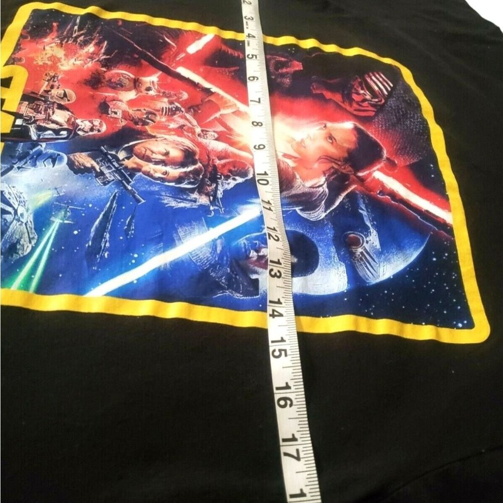 Star Wars The Force Awakens T-Shirt Black 100% Cotton Size M - Picture 6 of 7